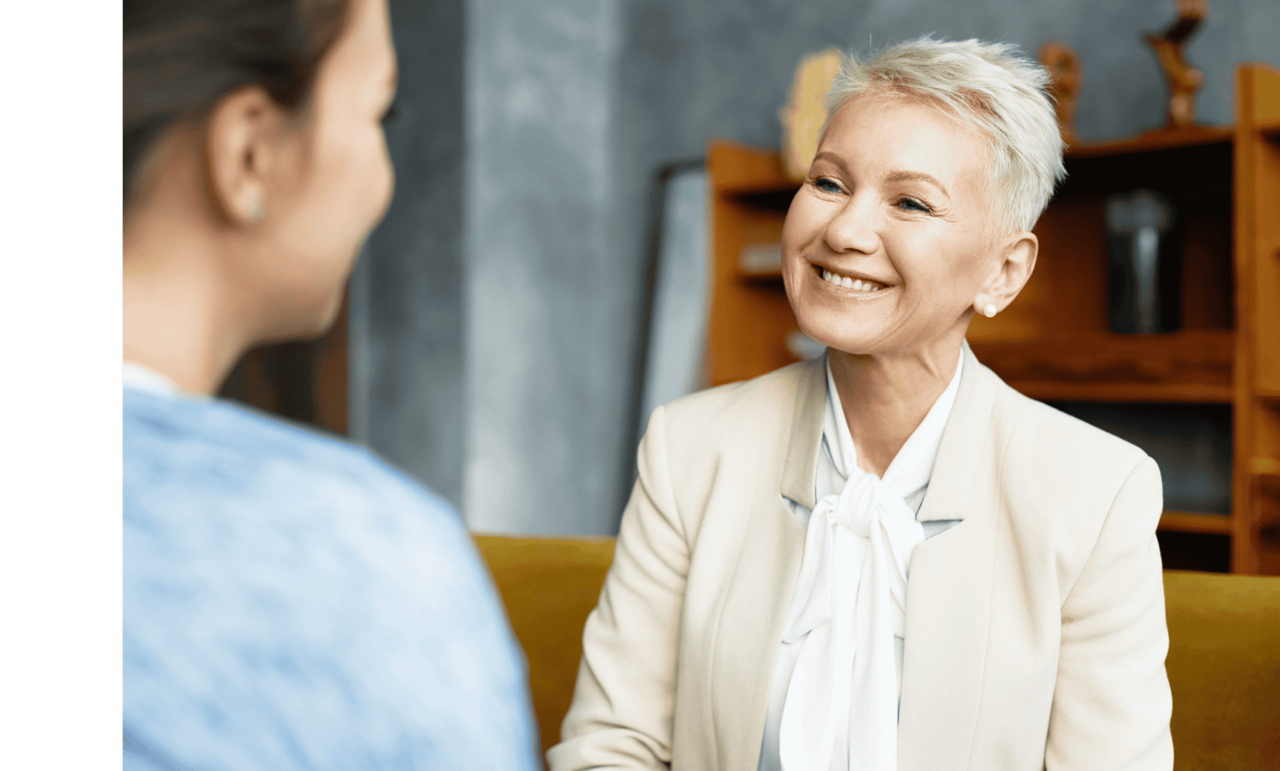 L’accoglienza dello staff della clinica oculistica ADVALIA a Milano, con un sorriso
